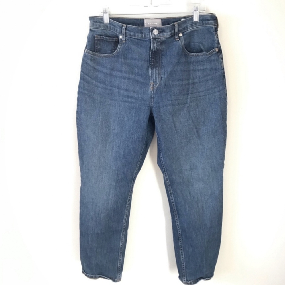 Everlane The Cheeky Jean Straight Leg High Rise 32